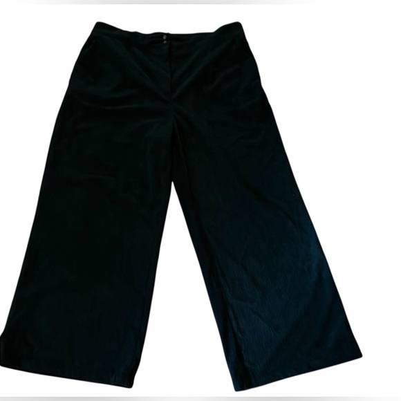 Amazon Fall Winter Corduroy High-Waisted Wide-Leg Casual DarkGreen Pants XXL EUC - Picture 1 of 9